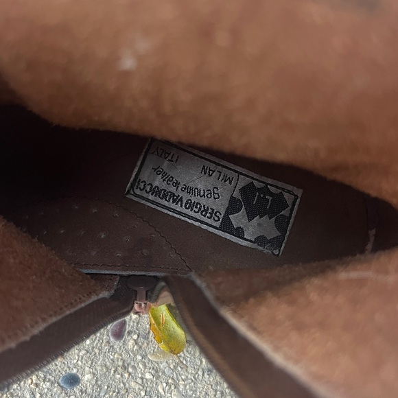 Cute brown booties authentic HANDMADE 
Sergio Vadducci - Picture 4 of 6